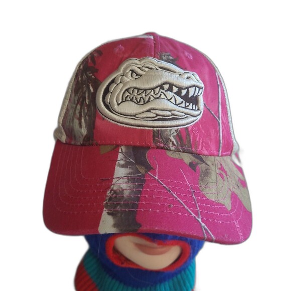 Florida Gators Pink Camo trucker hat Top Of the World - Picture 2 of 6
